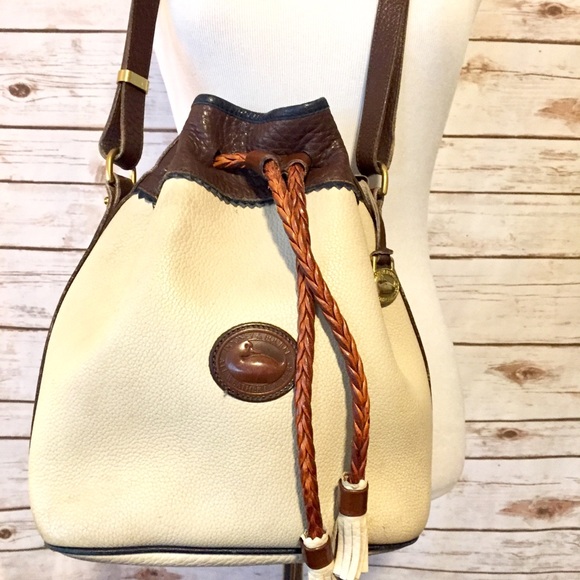 dooney and bourke drawstring bucket bag